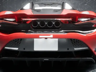 Mclaren Spider car 3D model