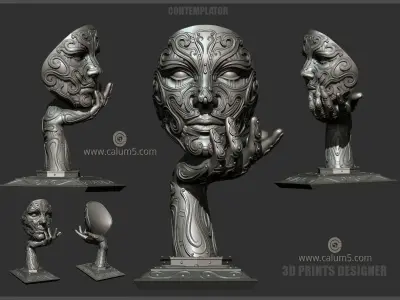 Contemplator 3D print model