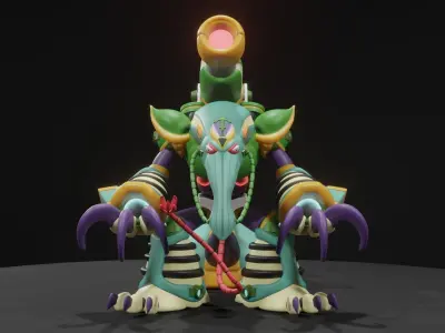 Snipe Anteator 3D model