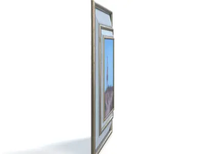 Ted Jones Dublin Ireland Irish Oil Painting PBR 3D model