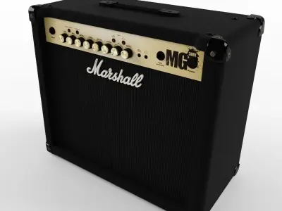 Marshall MG30FX amplifier 3D model