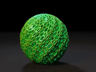 Christmas Ball 3 3D print model