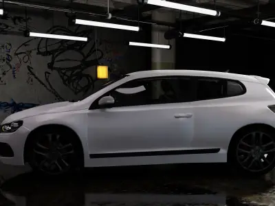 Volkswagen Scirocco 2010 3D model