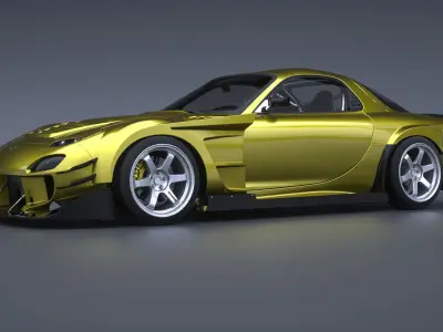 MAZDA RX-7 3D model