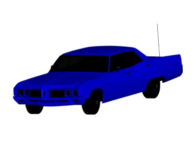 Buick Electra Sedan 1970 3D model