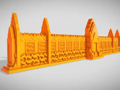  Vat Phou Laos - V2 3D print model