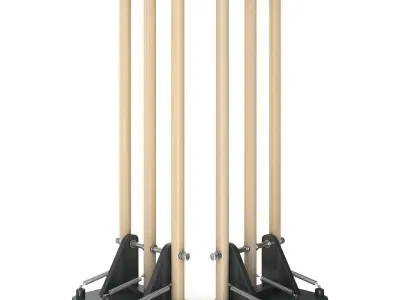 Cricket Wicket 3D model