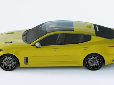 Kia Stinger GT 2022 3D model