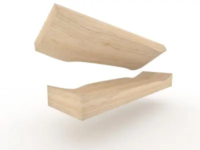 Cruiser Skateboard mold- Ready to be milled 3D model