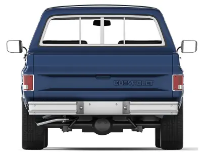 Chevrolet C10 Silverado 1982 3D model