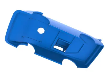 Shell of Australian Super Sedan Version 2 Scale 1 to 25 3D print model