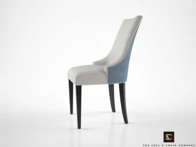 The Sofa and Chair Company Charles dining chair 3D model