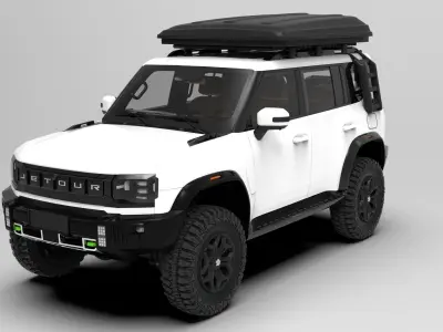 Chery Jetour 2024 3D model