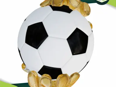 3D Less Leaky Goalkeeper Trophy - PRINT READY Free 3D print model