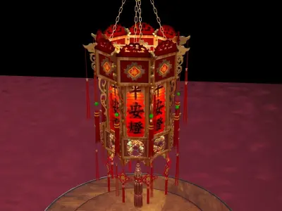 Chinese palace  3D model