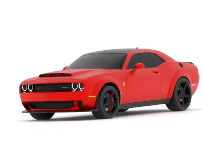 Dodge Demon Challenger 3D model