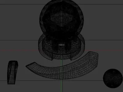 Dark Car Paint Shader Texture