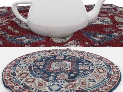 Rugs No 478 Low-poly 3D model