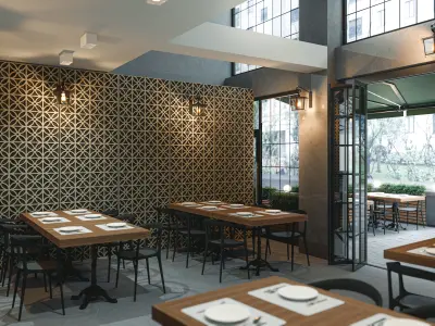 restaurant projec 3D model