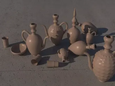 Art samples 3D print model