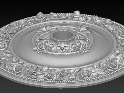 Ceiling Relief 3   3D model 3D print model