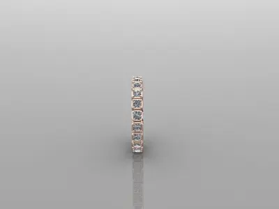 Solitaire Ring SR7 Version 1 3D model