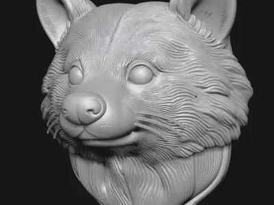 raccoon 3D print model