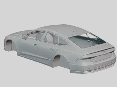 Audi A7 Sportback 2019 Printable Body 3D print model