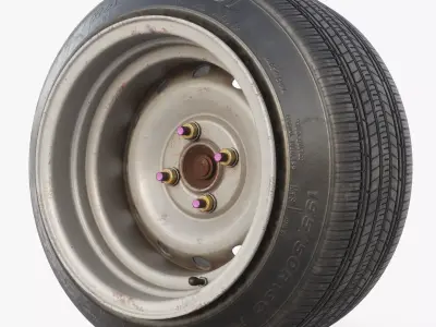 Stance Wheel R13x10 Free low-poly 3D model