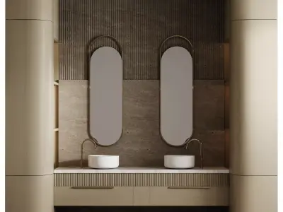 Bathroom furniture 40 3D model