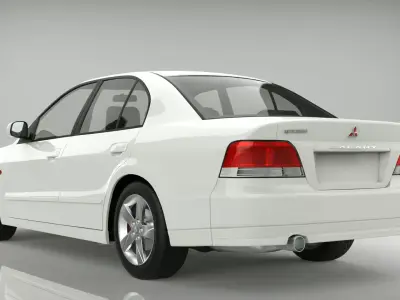 Mitsubishi Galant VIII 3D model