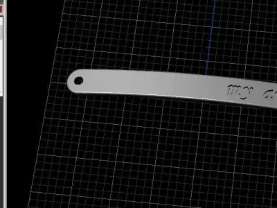 My Angel  bracelet  3D print model