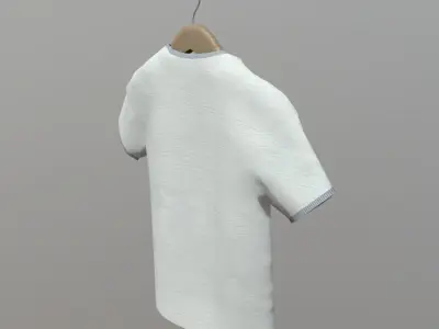 CC0 - Shirt on Hanger Free low-poly 3D model