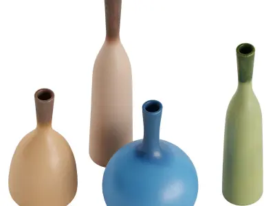 Provence Soft Gradient Vase 3D model