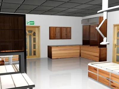 3d lab design 3D model