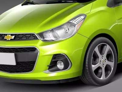 Chevrolet Spark CG 2016 3D model