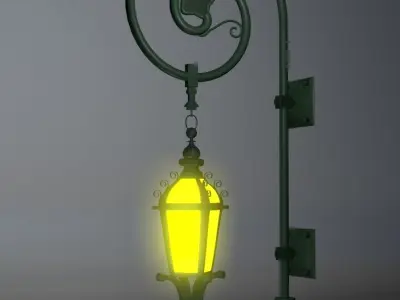 A collection of Street Lamps - Set III 3D model