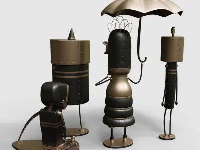 Machinarium Collection Vol 2 3D model