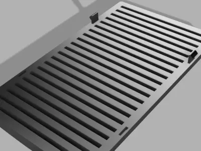 old vw airvent 3D model