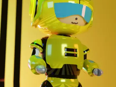 robot Free 3D model order