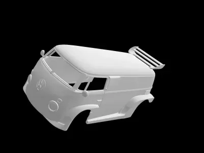 Volkswagen T1 Williams 3D print model