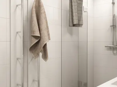 Bathroom 04 3D model