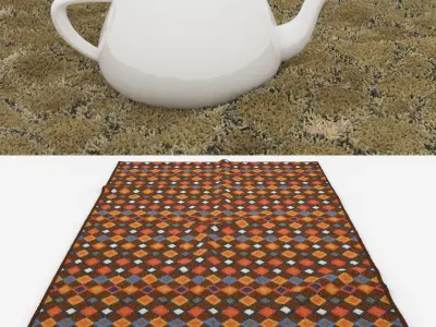Rugs No 340 Low-poly 3D model