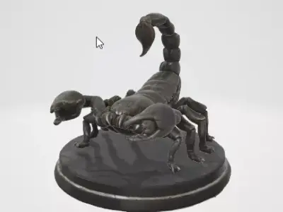 Decorative Scorpion 3D Asset 3D model