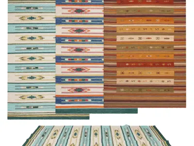 Rugs No 964 Low-poly 3D model