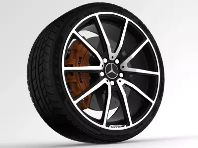 Mercedes-Benz AMG Wheel 3 3D model