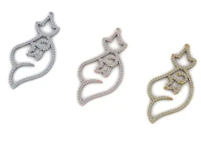 free jewelry pendant Free 3D print model get