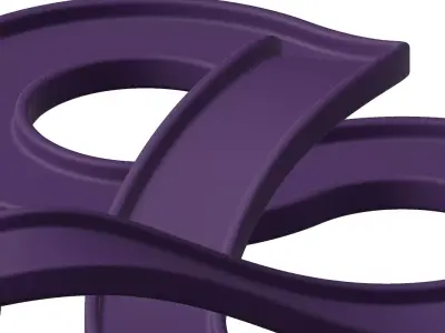 Plastic Premium Automotive Track Toy 3D model
