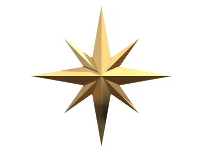 Twinkly Star Decoration 3D print model