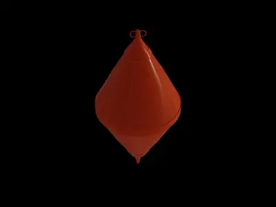 Buoy signal 2 lod  adapted for videogames  Unreal Engine 4  Low-poly 3D model